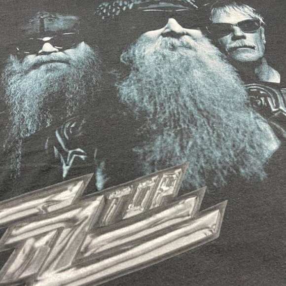 Y2k ZZ Top band t shirt vintage - Picture 4 of 6